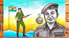 how to draw Mitali Madhumita special for gallantry award ...