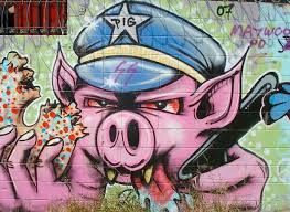 Pig Cop Street Art Graffiti Art Beautiful Graffiti