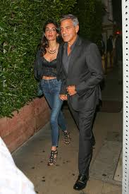 Clooney, 59, told the magazine that he did not intend to remarry until he met his wife amal clooney. Amal Clooney Wore A Lacy Crop Top For Dinner With George Vanity Fair