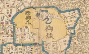 Win a trip to japan: Edo Period Japanese Map Of Tokyo Employs A Unique Method Of Radial Mapping Which Orients Around The Imperial Palace Steemit