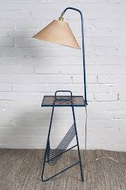 Revived Vintage Metal Side Table And Lamp Combo Magazine By Frucs Metal Side Table Side Table Lamps Lasercut Design