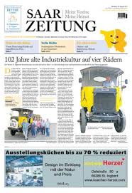 Die vrb saarpfalz eg ist eine genossenschaftsbank mit sitz in homburg/saar. Saarzeitung Ausgabe Saarpfalz 22 08 2017 By Agentur N49 Issuu