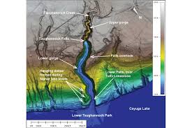 Canyon and rim trails offer spectacular views from above the waterfall and. Geology Of Taughannock Falls State Park Earth Home