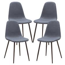 Set Of 4 Skagen Dining Chairs With Walnut Legs With Images Dining Chairs Mid Century Dining Chairs Upholstered Dining Chairs