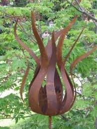 Edelrost Windlicht Fackel Treibholz 43 Cm Bis 55 Cm In 2020 Hof Kunst Gartenstecker Metall Gartenkunst