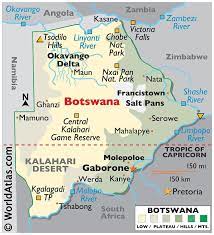 In this abc order video kids will learn how to place words in alphabetical order. Botswana Maps Facts World Atlas
