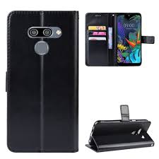 Book Phone Case for LG K50 / Q60 Black