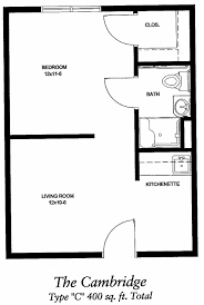 The master bedroom is located away from the bedrooms of other family members and is provided with a bathroom and. 400 Sq Ft Apartment Floor Plan Google Search Tiny House Floor Plans Studio Apartment Floor Plans Apartment Floor Plan