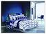 Queen Royal Blue Comforter Set