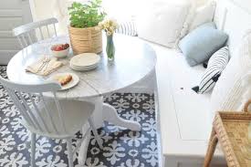 built in kitchen banquette reveal