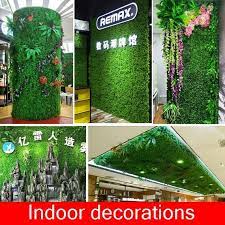 Artificial Fake Green Plants Grass Backdrop Flowers Wall Plastic Lawn Christmas For Home Wedding Party Background Decoration Indoor Wall Grass Backdrops Green Grass Background Green Plants
