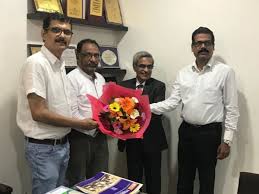 Launching gn bank credit cards. Sri Mj Nagaraj Gm Bank Of Baroda Visited Kcci Kcci