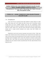 Buku sain teknologi dan kejuteraan dalam islam 3. Sains Teknologi Dan Kejuruteraan Dalam Islam