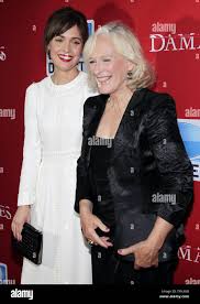 Glenn Close and Rose Byrne arrive at the season 5 premiere of Damages at  the Paris Theatre in New York City