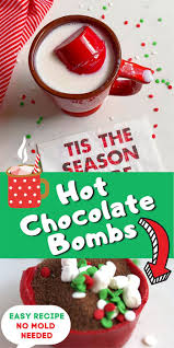 Hot Chocolate Bombs Recipe With Free Printable Gift Tags Recipe Christmas Hot Chocolate Hot Chocolate Gifts Chocolate Bomb