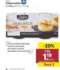 Most találtam egy receptet, ami gyanús volt, és görög ismerős nagymamája teljes mértékben jóváhagyta, úgyhogy bátran állíthatom, hogy ez az eredeti! Oferta 20 Pack 2 Deluxe Creme Brulee 2 X 100 G En Lidl