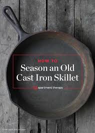 How To Clean And Season An Old Rusty Cast Iron Skillet With Salt And Oil Cast Iron Cleaning Rusty Cast Iron Skillet It Cast