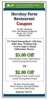 Bird In Hand Family Restaurant Coupon Hershey Farm Restaurant Coupon Strasburg Lancaster Pa Farm Restaurant Restaurant Coupons Lancaster Pa