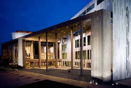 Exterior view of Ludwig Museum – Museum of Contemporary Art