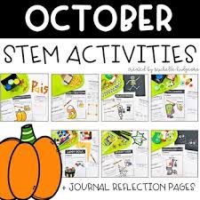 Includes halloween science, technology, engineering and math, plus free printables, halloween art and halloween sensory activities! October Halloween Stem Activities By Michelle Hudgeons Tpt