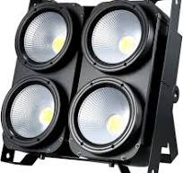 Amazon.com: Iverens Foco de escenario de 4 x 100 W Cob ...