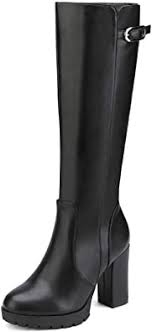 Enjoy now and pay later with afterpay at ebay. Amazon Com Dream Pairs Women S Chunky Heel Knee High Winter Boots Knee High