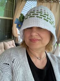 Country Bells Sun Hat Crochet Pattern, Blue Bells, Brim Hat Pattern, Spring  Flower Beanie, Summer Bucket Cap, Baby Cloche Hat, Scalloped Hat