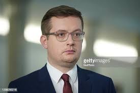 Robert Winnicki during the 48th session of the Sejm in Warsaw,... News  Photo