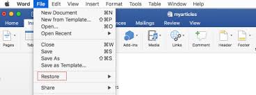 How do i recover a saved word file? How To Recover Previous Unsaved Deleted Word Document On Mac