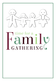 Time For A Family Gathering Free Family Reunion Invitation Template Gre Family Reunion Invitations Templates Family Reunion Invitations Reunion Invitations