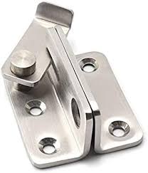 amazon com sdtc tech safety door latch with padlock hole stainless steel flip gate latch lock for sliding door cabi in 2021 sliding doors steel door design door latch