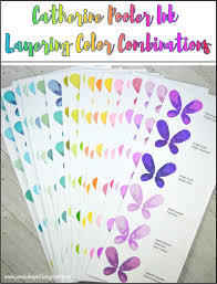 Jens Ink Spot Layering Color Combos With Catherine Pooler