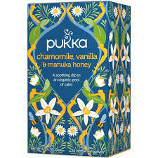 Pukka Chamomile Vanilla And Manuka Honey Organic Tea Nourished Life Australia