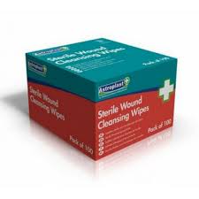 Designed for all mandatory kits. Alcohol Free Sterile Wound Cleansing Wipes Sachets 100 Box