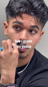 my goatee, chosen by you guys should i grow out the beard? @Harry's US  shave gel & razor @Philips Shop US facial trimmer @VanDerHagen shave butter  @Gillette beard softener [goatee, men’s beauty, ...