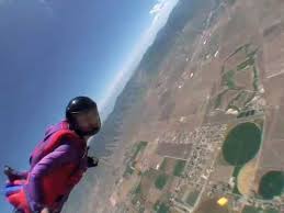 Couple S Wing Suit Jump From Plane Over Az I Can T Wait Skydiving Female Athletes Mountaineering