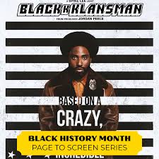 Black History Month Page-to-Screen Film Series: Blackkklansman | Events |  Boston Public Library