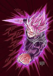 Goku Black Ssj Rose Dragon Ball Super Anime Dragon Ball Super Dragon Ball Artwork Dragon Ball