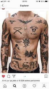 What Would You Call This Type Of Tattoo Style Torso Tattoos Type Tattoo Neck Tattoo For Guys