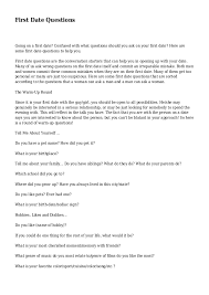 What is something you're good at? First Date Questions