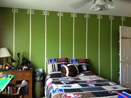 My Boys Tween Football Room Boy Sports Bedroom Football Rooms Football Room Decor