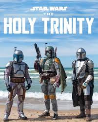 Arturo Delgado On Instagram The Father The Son And The Holy Spirit Themandalorian Jangofett Jango Boba Star Wars Humor Star Wars Memes Star Wars Images