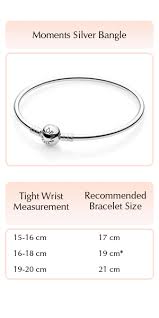 New Pandora Bracelet Size For 6 Inch Wrist Adjustment Uk
