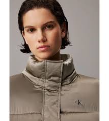 Piumino Calvin Klein Donna CALVIN KLEIN JEANS Women S Crop Down Jacket With  Logo 2025