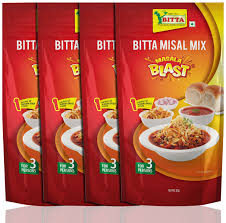 A spicy curry of beans served with onions, farsan and relished with pav. Bitta Foods Misal Mix 125 Gms No Onion And Garlic Pack Of 4 Amazon In Grocery Gourmet Foods