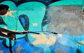 How to remove graffiti from concrete dam walls or stones and boulders near streams or rivers. How To Remove Graffiti From Brick And Concrete Sidewalks Prosoco