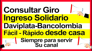 Septiembre 28, 2020 septiembre 22, 2020. Consultar Ingreso Solidario Davivienda Bancolombia Facil Y Rapido Desde Casa Youtube