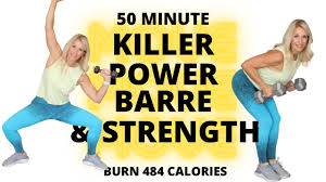 Exercise doesn't have to feel like a chore — there are a variety of fun things to do that are also calorie scorchers. 50 Minute Killer Power Barre Strength Workout Burn 484 Calories Tracy Steen Youtube