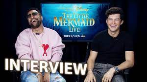 The Little Mermaid Live! (ABC) Shaggy & Graham Phillips Go Under The Sea |  EXCLUSIVE - YouTube