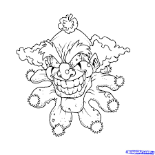 Make a coloring book with clown creepy for one click. Scary Clown Printable Coloring Pages Coloring Home